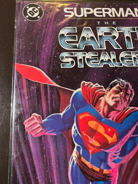 Superman The Earth Stealers #1 8.0 VF(1988) deluxe size 2