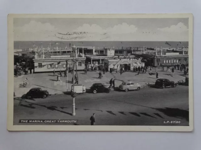 The Marina, Great Yarmouth Postcard