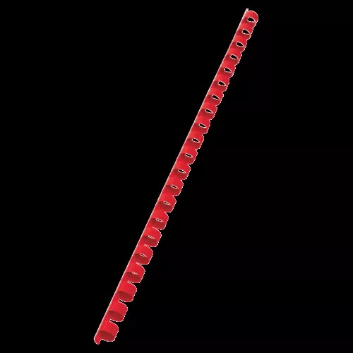 GBC 4028215 CombBind Binding Combs 10mm Red Pack of 100