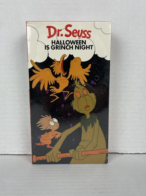 DR. SEUSS HALLOWEEN Is Grinch Night VHS 1989 Brand New Sealed -Rare- Vintage $199.00 - PicClick