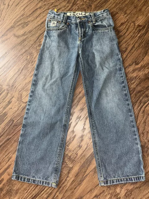 Boys Cinch Jeans Size 7R Adjustable Waist