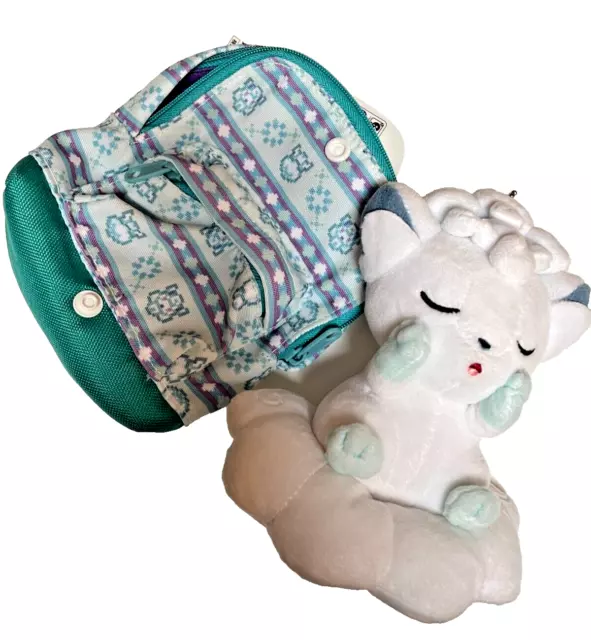 Pokemon Center 2018 Lucky Bag Alolan Vulpix Goupix Mascot Plush Keychain