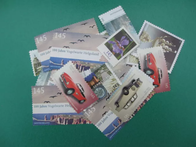 25 Briefmarken 1,45 Deutschland wie ungestempelt ungummiert ex nom 36,25 (2)
