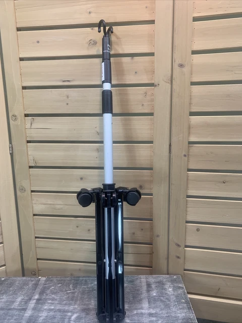 Sharps Pitch-It Portable Adjustable Lightweight 2 Hook 3 Legs IV Therapy Pole