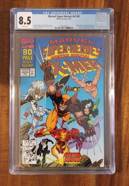 Marvel Super-Heroes volume 2 #8 1992 Winter Special 1st Squirrel Girl CGC 8.5