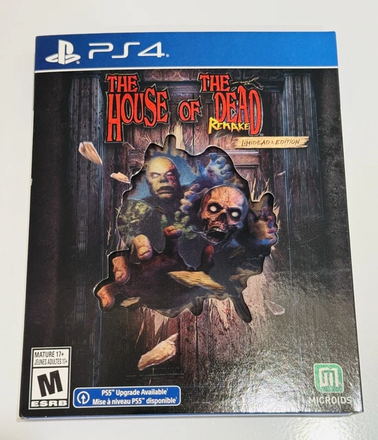 Jeu PS4 The House Of The Dead Remake Limidead Edition PAL DE - Neuf Sous Blister, Classification 18+