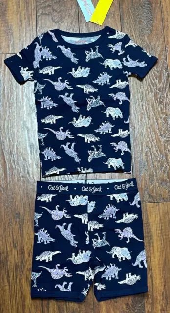 Cat & Jack Boys 2 Piece Dinosaur Set 6