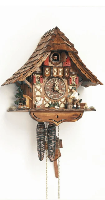 Maison de la Forêt-Noire avec moulin et danseurs coucou MT 764 /10