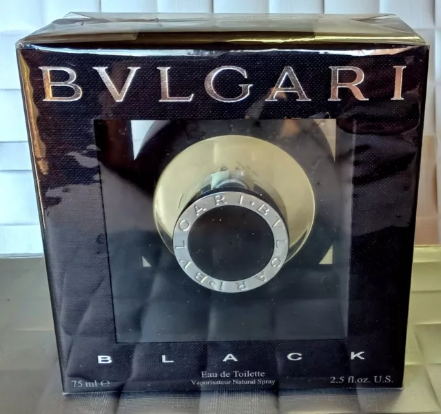 BVLGARI BULGARI NERO EDT 75 ml NAT. SPRAY NUOVO / PELLICOLA