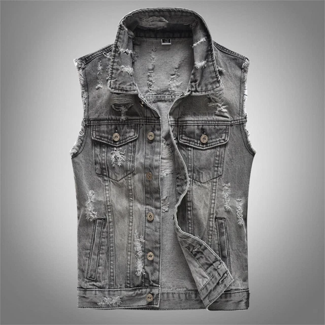 Gilet Homme Celio Gris Taille XL - Coton, Occasion Très Bon état
