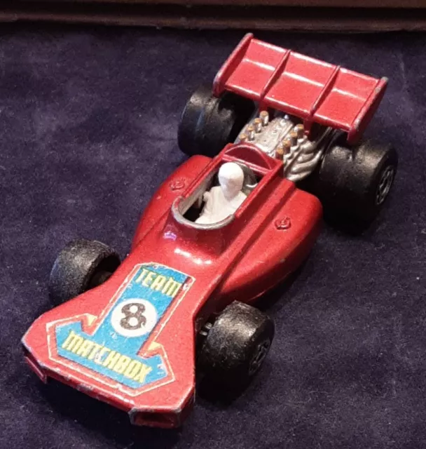 Matchbox SUPERFAST / No.24 / TEAM MATCHBOX  / 8 / England 1973 / Gebraucht