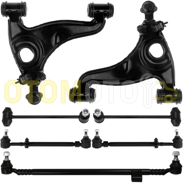 KIT DE BRAS De Suspension Rotule Biellette Axial Barre Direction Avant - 6