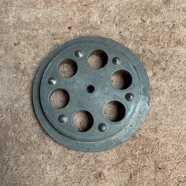 Vintage Acorn Metal Vending Wheel For Small Gumballs