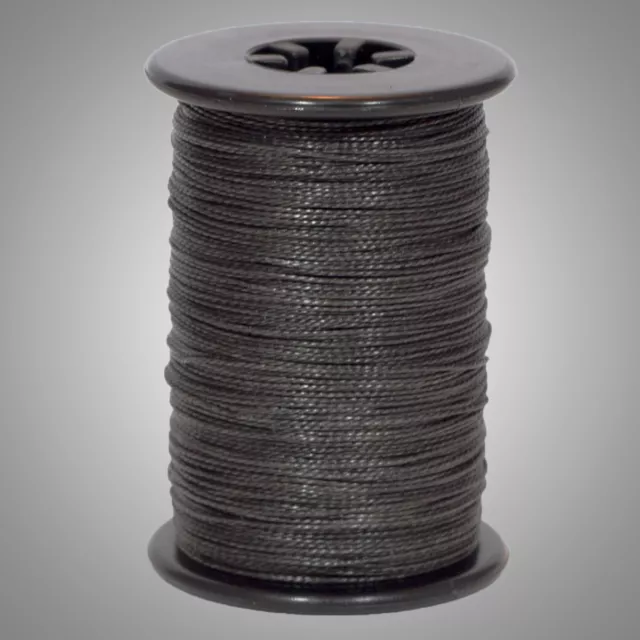 Black .014 BCY Powergrip Serving Thread Jig Spool Bow String Bowstrings