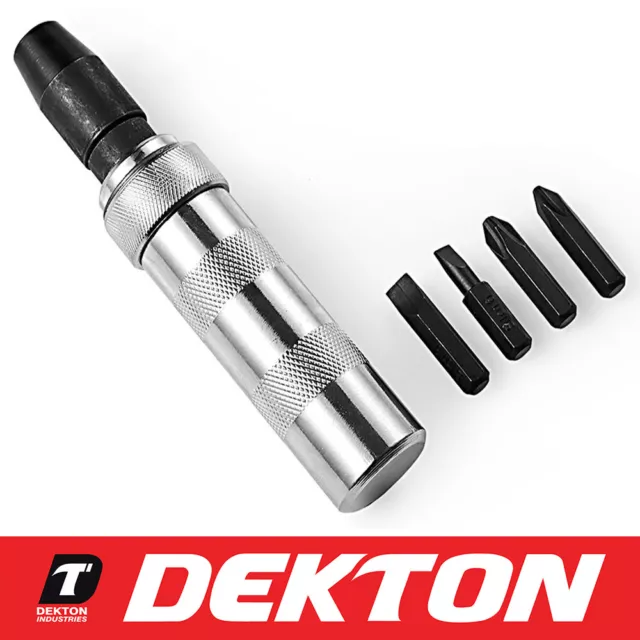 Dekton 5pc Hand Impact Screwdriver Set Professional Workshop Trade Tools