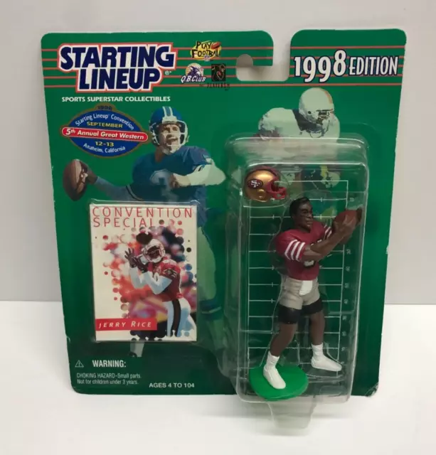 Jerry Rice San Francisco 49ers 1998 Starting Lineup Convention Exclusive Figure