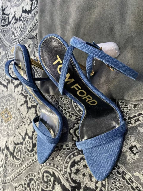 105mm Padlock Leather Sandals