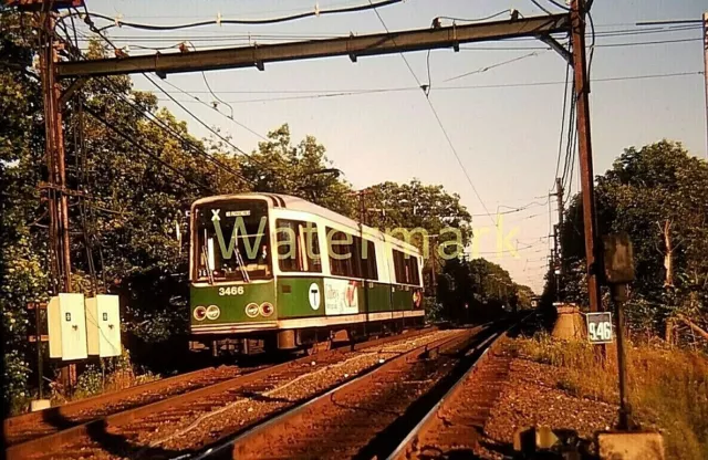 FP12 ORIGINAL 35MM Slide Buses SUBWAY Trolleys BOSTON MASS MBTA