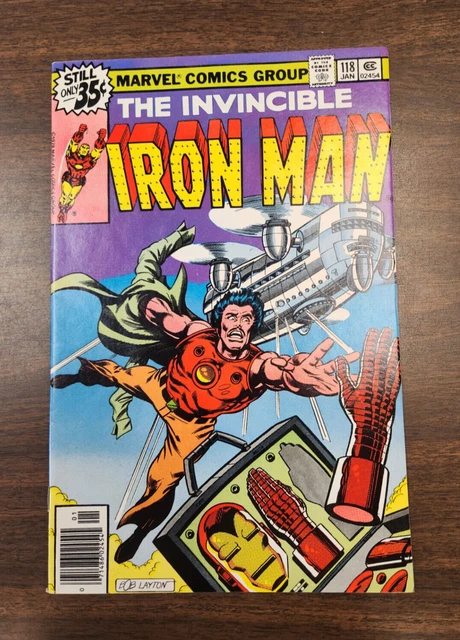 The Invincible Iron Man #118 (1979) NM 1st App of James "Rhodey" Rhodes