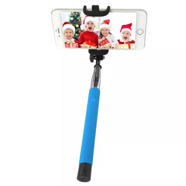 Extendable Wireless Bluetooth Shutter Selfie Monopod Stick for iOS Android