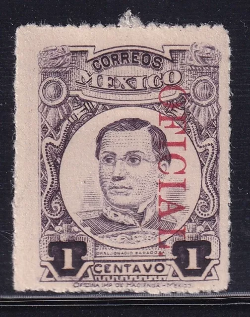 ucv91  Mexico 1921 Ignacio Zaragoza Sc#O155 Mc#123lb official mail