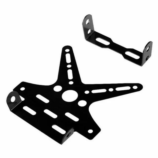 Support de plaque immatriculation universel adaptable moto scooter quad