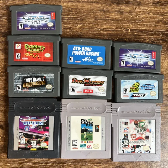 Nintendo Gameboy Advance / Color Video Game Lot