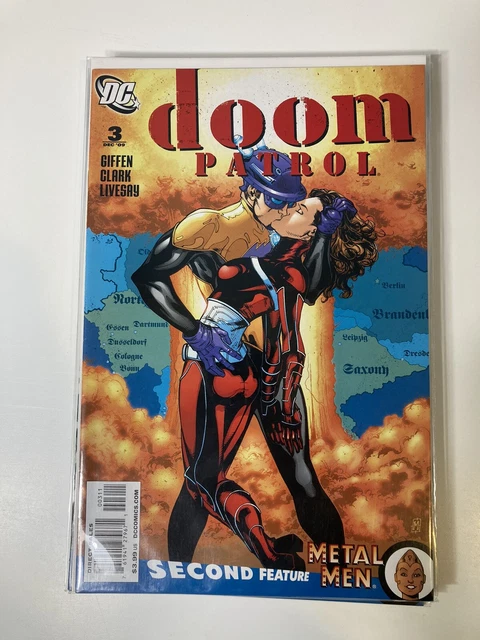 DC comics Doom patrol Lot issues 3,4,5,7,8,9,11