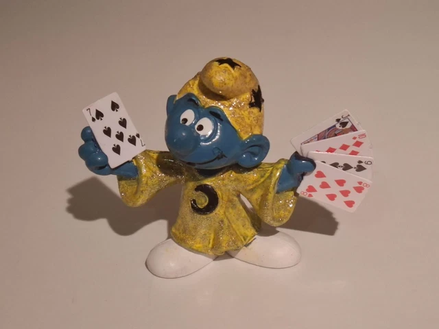 Figurine Schtroumpf Schleich - PROMO JUBILÉ 30 Ans - Rare (TBE, Sans Boîte)