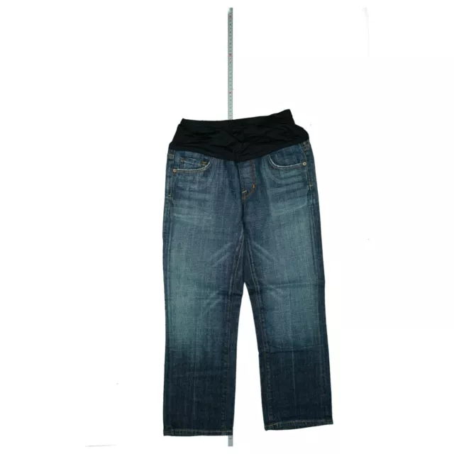 Citizens of Humanity Belly Pannello Pantaloni Maternità Capri Jeans Stretch W26