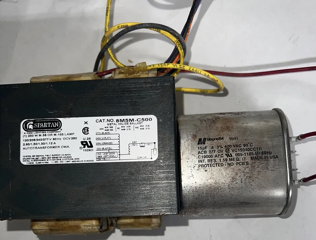 Spartan 8M5M-C500-K 120/208/240/277 Metal Halide Ballast