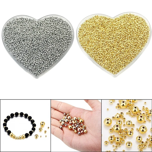 Versátil anillo intermedio relleno de oro perlas para collar y fabricante de pulseras