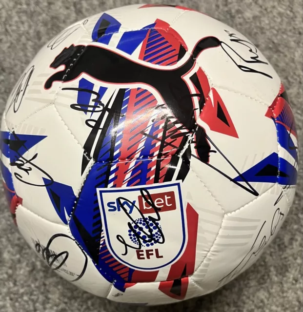 SHEFFIELD WEDNESDAY SIGNED Football By Current Squad 20242025 £36.00