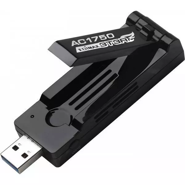 AC1750 Dual-Band Wi-Fi USB 3.0 Adapter mit um 180 Grad verstellbarer Antenne Sch 2