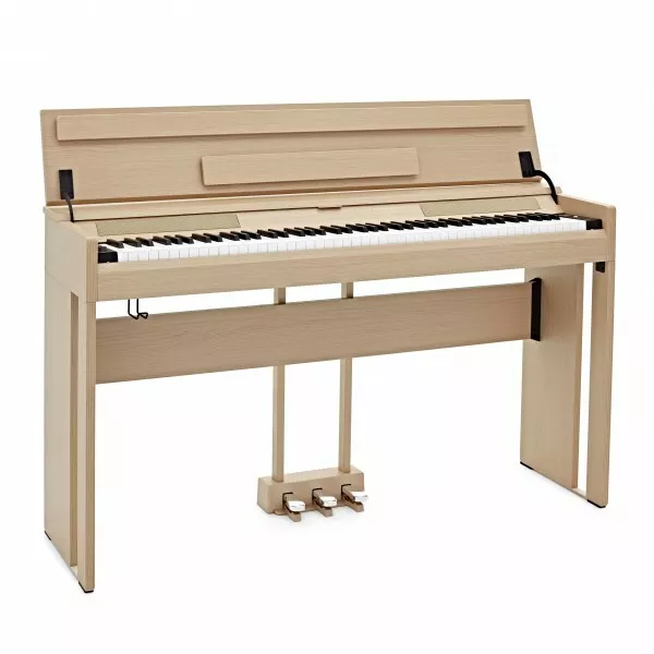 DP-12 Compact Digital Piano by Gear4music Light Oak