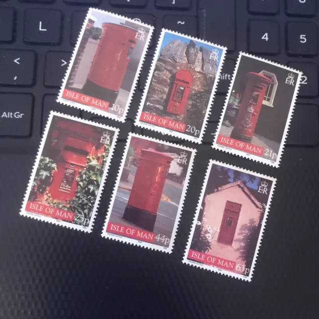 Isle Of Man Mint Stamps 1999 Sg824-829 Local Post Boxes Mnh Wcp