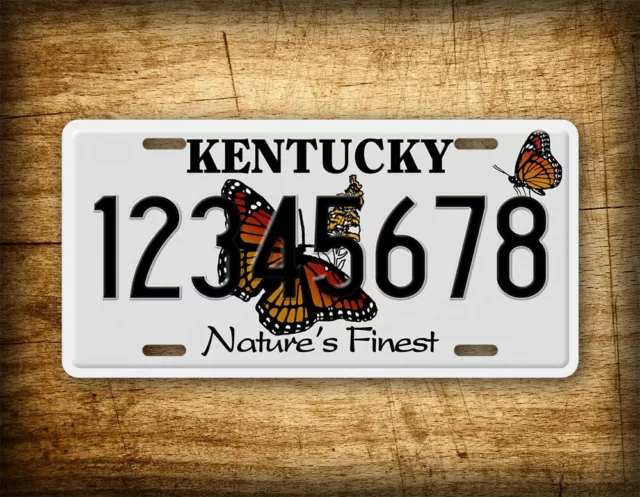 Personalized Kentucky Natures Finest License Plate ANY TEXT 6x12 Custom Tag 2