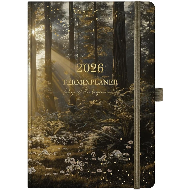 KALENDER 2026 - Terminplaner 2026 A5, Wochenplaner von Jan 26 bis Dez