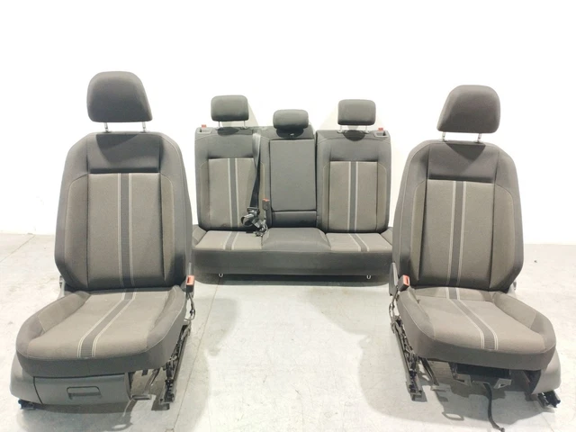 Bremer Set Di 4 Rivestimenti Per Soglie Paraurti Per VW T-Roc (dal 2017) - Protezione Entrata In Alluminio Spazzolato E Plastica - 2