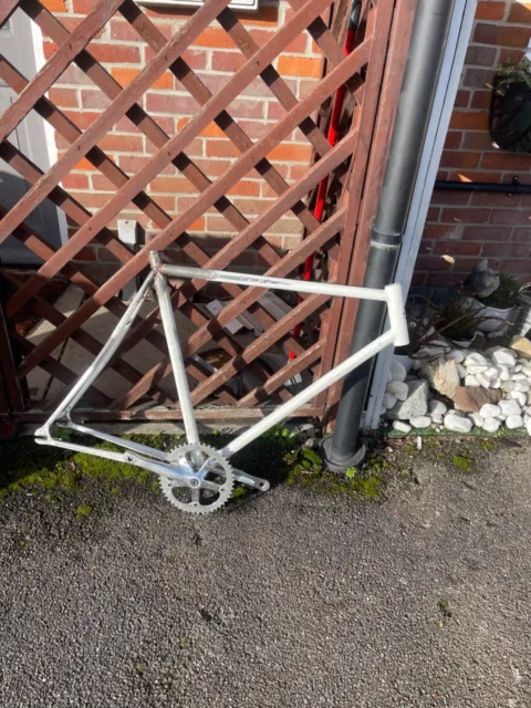 UNBRANDED TRACK Road Bike Frame - size 23inch steel for 700c wheel £75.00 - PicClick UK