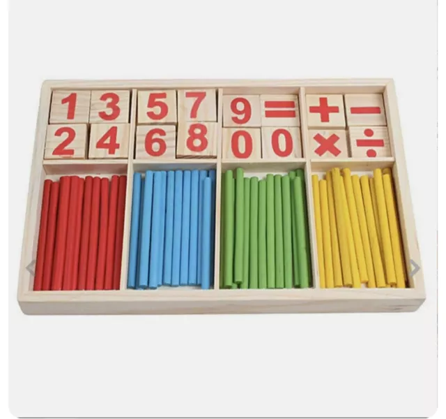 Counting Sticks Numbers Educational Maths Game for Kids Gifts Early Learning