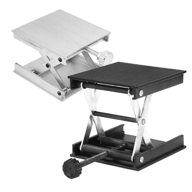 Adjustable Height Lift Table Woodworking Carving Lifting Platform Stand Rack
