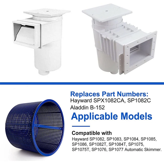 2 FOR HAYWARD Swimming Pool Skimmer Basket SPX1082CA SP1082C for