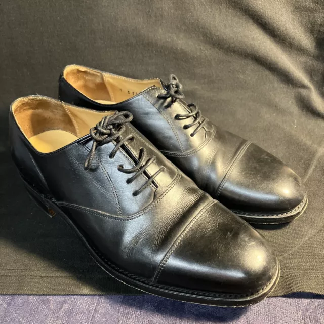 Barker, scarpe da uomo. Taglia 7. Nero.