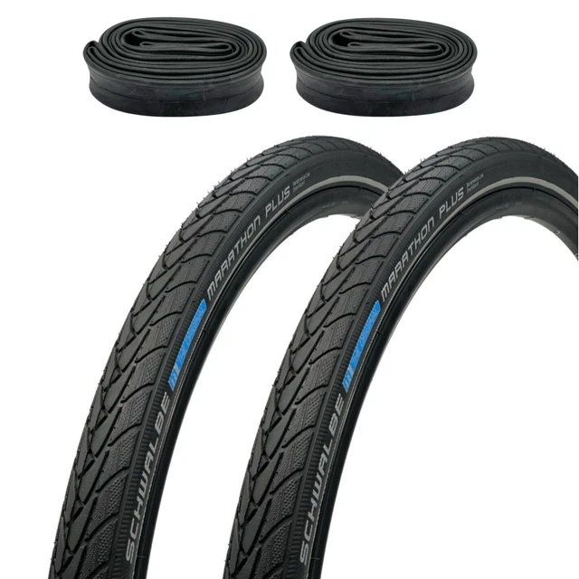 SCHWALBE MARATHON PLUS 28x1,50 Zoll 40-622 700x38c SET Mit Wählbaren