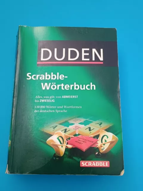 Duden Scrabble-Wörterbuch • schlechte Erhaltung