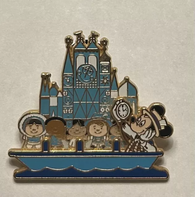 Disney World - Scoop & Friends - Mickey Mouse - It's A Small World - LE2000 Pin