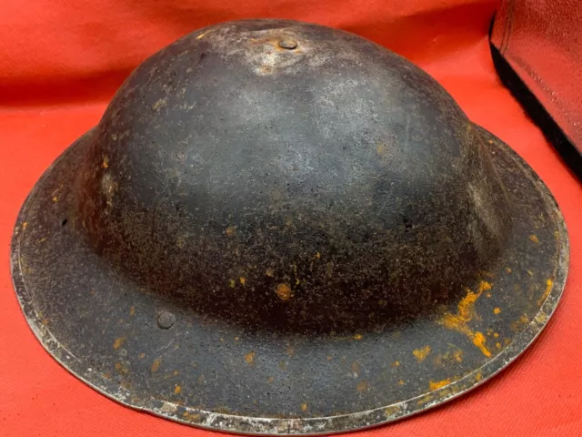 British Army Mk2 Brodie Helm - Original 2. Weltkrieg - Südafrika hergestellt
