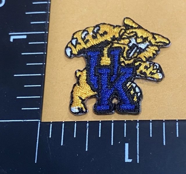 University Of Kentucky Wildcats Iron-On Patch – Vintage Embroidered 3" X 3" Design