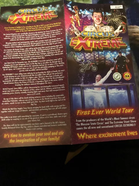 Circus Extreme Leaflet